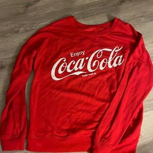 Size L Coca-Cola Lightweight Sweater
